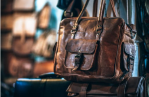 brown leather bag 