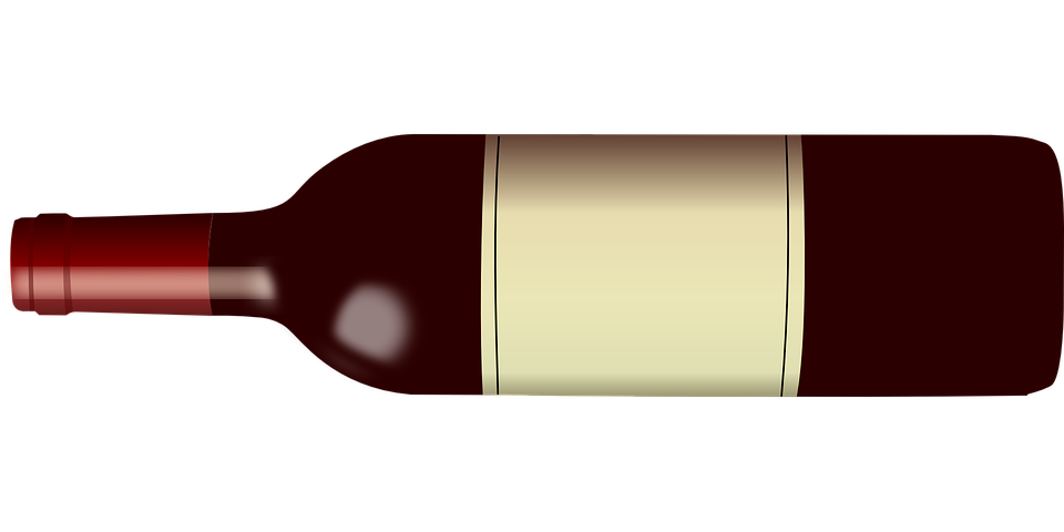 a wine bottle