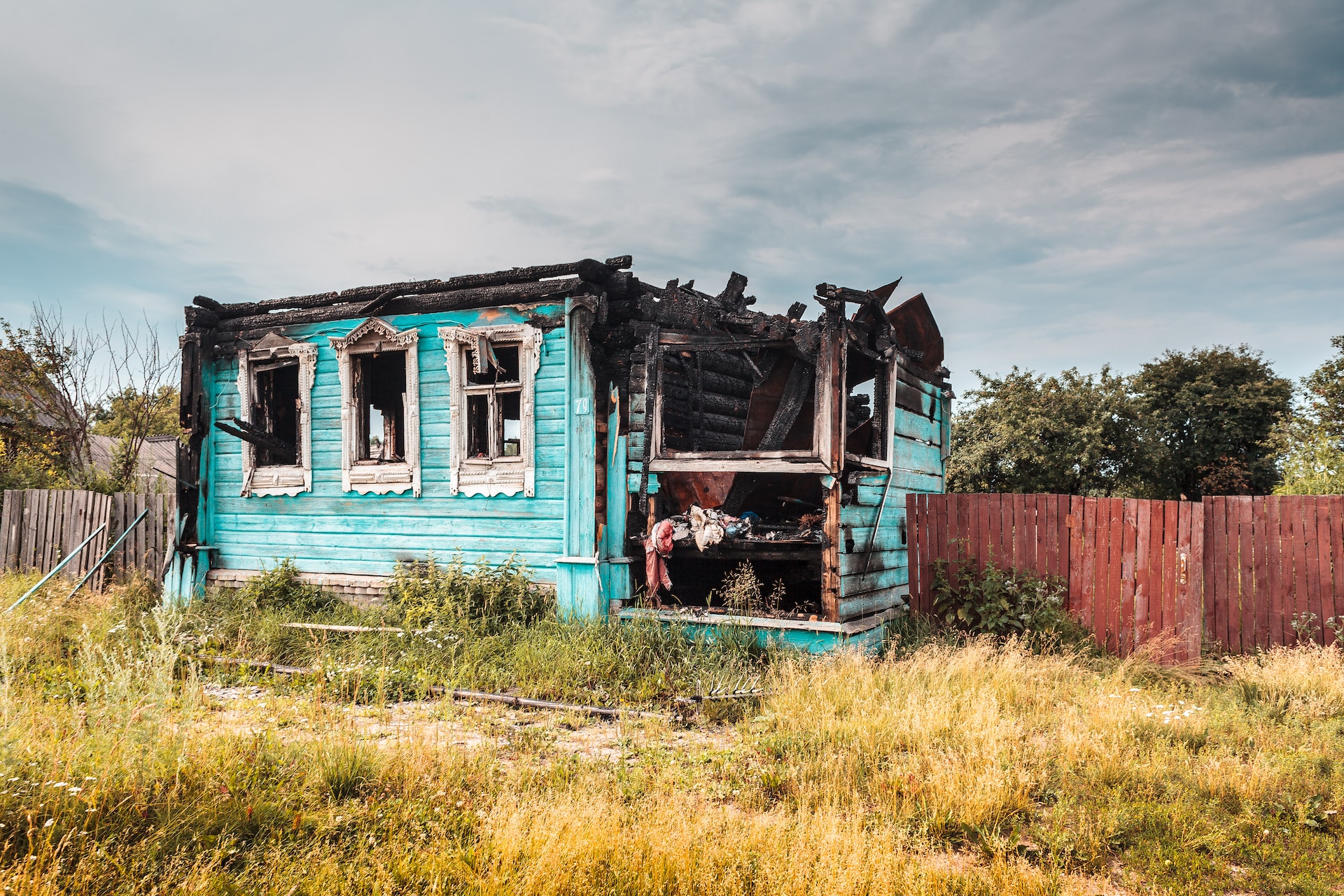 Damaged House